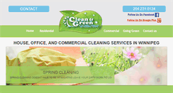 Desktop Screenshot of cleanandgreenteam.com